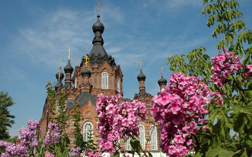  Шамордино. Казанский храм. 
