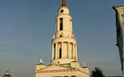 Задонск. Монастырская колокольня