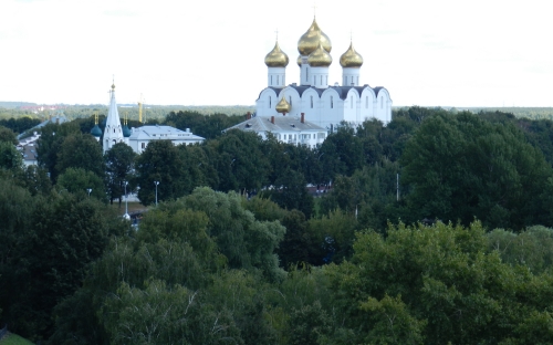 Вид на Успенский собор
