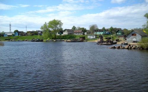 Подплываем к причалу