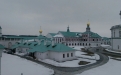 Вид с крепостной стены на Воскресенский монастырь в Новом Иерусалиме