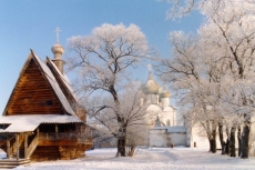 Никольская деревянная церковь. Кремль. Суздаль